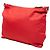 Borsa a tracolla Prada in Tessuto rossa con zip Rosso - vista 2