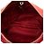 Borsa a tracolla Prada in Tessuto rossa con zip Rosso - vista 4