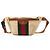 Gucci Gürteltasche aus beigem Canvas mit Web-Streifen