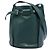 Céline Celine Big Bag Bucket Crossbody in pelle verde Verde scuro