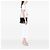Borsa crossbody Burberry in vernice embossed House Check nera Nero - vista 6