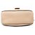 Chloé Borsa a tracolla Drew Nano in pelle di vitello grana marrone Beige - vista 3