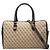 Borsa Satchel Bottega Veneta Beige BV Monogram Canvas