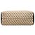 Borsa Satchel Bottega Veneta Beige BV Monogram Canvas - vista 3