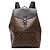 Mochila Louis Vuitton Brown Monogram Macassar Palk Castaño