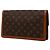 Louis Vuitton Brown Monogram Pochette Dame GM Braun - Ansicht 2