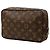 Louis Vuitton Brown Monogram Trousse Toilette 23 Marrone - vista 2