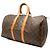 Louis Vuitton Brown Monogram Keepall 45 Marron - vue 2
