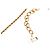 Autre Marque Collana con pendente Dior Gold placcata in oro logo CD D'oro - vista 5