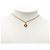 Autre Marque Collana con pendente Dior Gold placcata in oro logo CD D'oro - vista 6