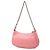 Balenciaga Mini Le Cagole Motocross in pelle goffrata rosa - vista 2