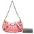 Balenciaga Mini Le Cagole Motocross in pelle goffrata rosa - vista 7