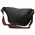 Borsa cintura Gucci in pelle nera con logo Web Nero - vista 2
