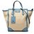 Borsa Tote convertible Swing in pelle marrone Gucci Blu chiaro