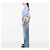 Borsa Tote convertible Swing in pelle marrone Gucci Blu chiaro - vista 6