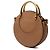 Borsa Pixie Chloé piccola in vitello e camoscio marrone - vista 2