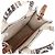 Céline Celine Beige Small Canvas Cabas Thais Satchel - vue 5