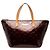 Louis Vuitton Purple Monogram Vernis Bellevue PM Púrpura