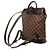 Louis Vuitton Brown Damier Ebene Soho Marrom - vista 2