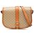 Céline Celine Beige Macadam Coated Canvas Crossbody-Tasche