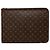 Louis Vuitton Brown Monogram Etui Voyage GM Braun