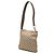 Borsa a tracolla Gucci in tela GG beige - vista 2