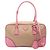 Bolsa Satchel Prada Re Edition 1978 em Re Nylon Bege com Acabamentos em Saffiano