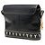 Autre Marque Saint Laurent Black Leather Y Cutout Flap Crossbody Nero - vista 2