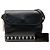 Autre Marque Saint Laurent Black Leather Y Cutout Flap Crossbody Nero - vista 9