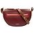 Burberry Red Mini Leather Olympia Crossbody Rosso Bordò