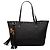Bamboo Borsa Tote Gucci in denim GG nero con nappe in bambù