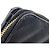 Autre Marque Cartera bi-fold de piel Saint Laurent Cassandra Negro - vista 11