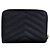 Autre Marque Cartera bi-fold de piel Saint Laurent Cassandra Negro - vista 2