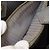 Fendi 2Jours 2-Way Handtasche aus grauem Leder - Ansicht 12