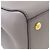 Fendi 2Jours 2-Way Handtasche aus grauem Leder - Ansicht 22