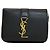 Yves Saint Laurent Cassandra Bi-fold Geldbörse Schwarz