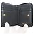 Yves Saint Laurent Cassandra Bi-fold Geldbörse Schwarz - vista 4