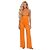 Autre Marque Completo Resort Parah Arancione con Paillettes
