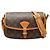 Louis Vuitton Monogram Sologne Crossbody Shoulder Bag Braun