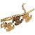 Chanel Coco Mark Chain Anhänger Halskette Golden - Ansicht 4