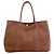 Hermès Borsa Tote Hermes Garden Party PM Marrone