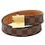 Louis Vuitton Men's Damier Canvas Belt Brown