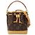 Louis Vuitton Nano Noe Handtasche Braun