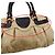 Gancini Borsa in tela beige Salvatore Ferragamo - vista 9