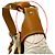 Borsa in pelle Gancini Salvatore Ferragamo Marrone Bianco - vista 11
