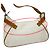 Borsa in pelle Gancini Salvatore Ferragamo Marrone Bianco - vista 9