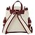 Bally Canvas-Handtasche für Damen Roh Bordeaux - Ansicht 2