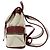 Bally Canvas-Handtasche für Damen Roh Bordeaux - Ansicht 4