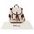 Bally Canvas-Handtasche für Damen Roh Bordeaux - Ansicht 6