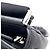 Sac à épaule Prada avec logo métallique Noir - vue 11